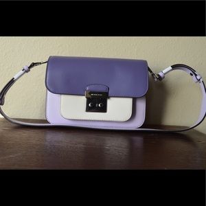 Micheal Kors Sloan Editor Leather Shoulder Bag